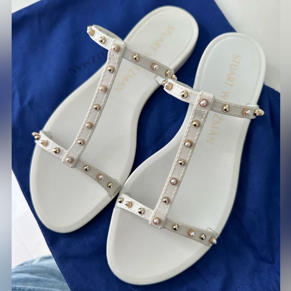 Stuart Weitzman Jelly Sandals